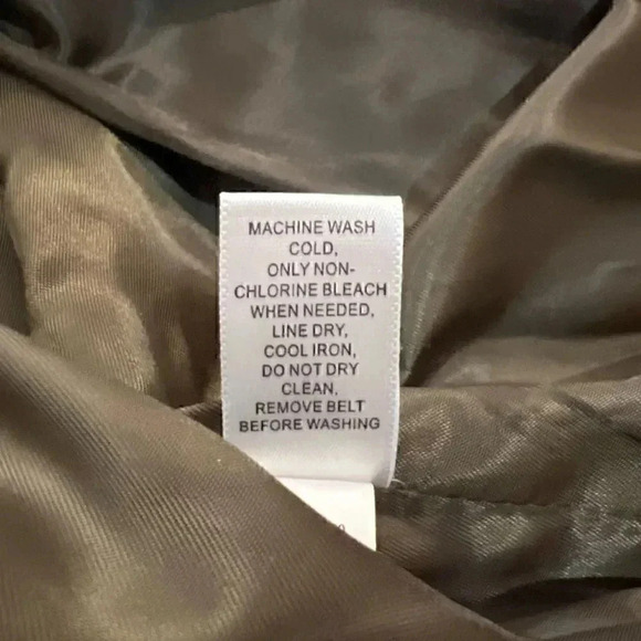 NWT Banana Republic Women’s Trench Coat Size L Retails $225​ - Picture 10 of 10